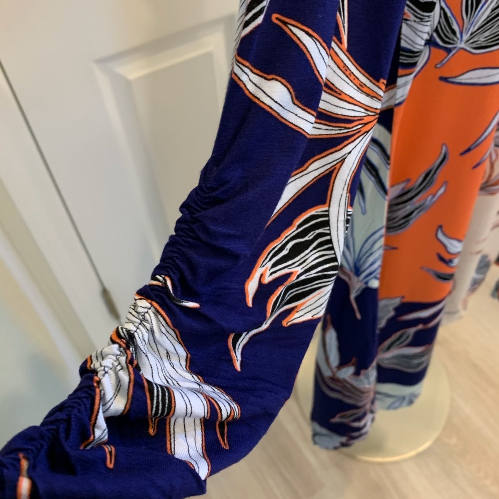 Joan Vass Multicolor Tunic Top NWT - Picture 4 of 5